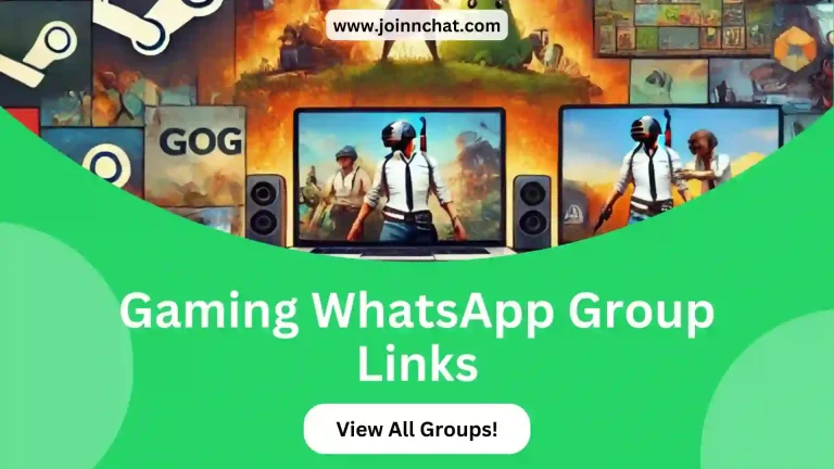 Gaming WhatsApp Group Links