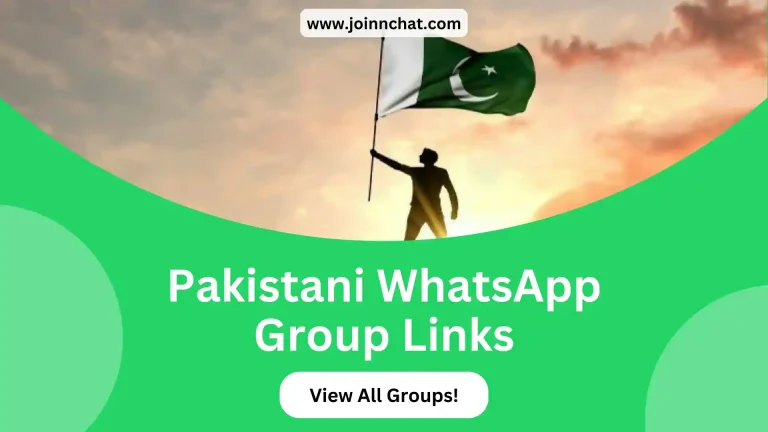 Pakistani WhatsApp Group Links