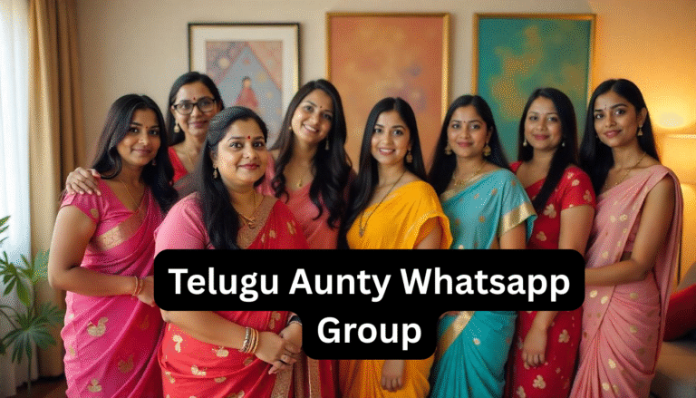Best Telugu Aunty WhatsApp Group Links in India for Community